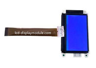 Módulo de encargo negativo del azul LED LCD de STN, módulo de la resolución 128x64 LCD del DIENTE