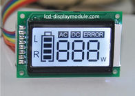 Indicador digital del módulo 3 de la exhibición del LCD de la matriz de punto del TN 7 Segement con retroiluminación blanca