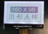 Módulo del LCD del DIENTE de las 6, 160 x 96 módulo blanco del ISO 14001 LED FSTN LCD