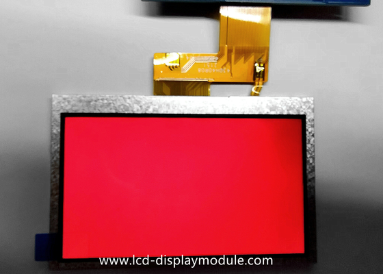 4.3 pulgadas 480 RGB * 272 Resolución Todas las direcciones de visión Resistencia de pantalla táctil Alto brillo