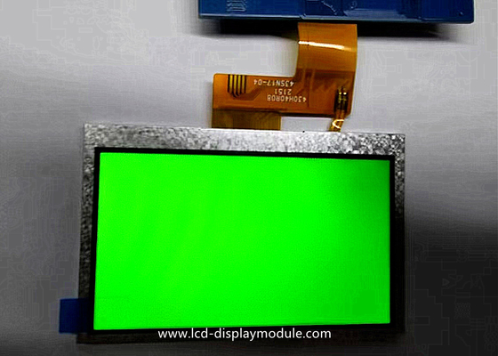 4.3 pulgadas 480 RGB * 272 Resolución Todas las direcciones de visión Resistencia de pantalla táctil Alto brillo