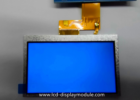4.3 pulgadas 480 RGB * 272 Resolución Todas las direcciones de visión Resistencia de pantalla táctil Alto brillo