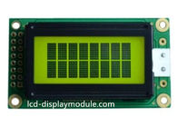 MPU del carácter 4bit 8bit del módulo 8x2 de la exhibición del LCD de la matriz de punto del verde amarillo
