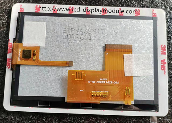 Alto brillo del tacto 4,3 de la pulgada 480x272 IPS TFT del módulo capacitivo de la pantalla