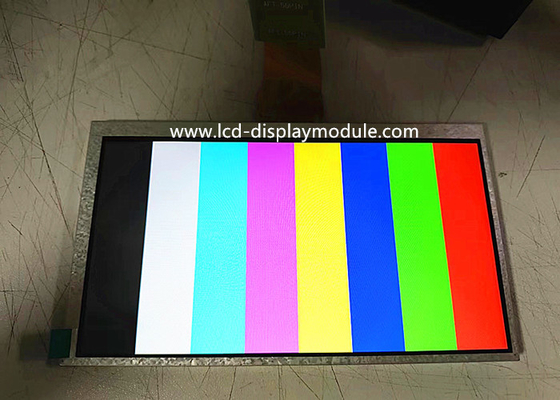 módulo lleno de la exhibición de TFT LCD del ángulo de visión 1024x600 con 50 pernos 350CD 7 pulgadas