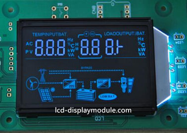Pantalla de la matriz de punto del VA de la conexión de la cebra, módulo de alta resolución blanco del LED LCD